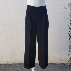 high waist full leg cropped pants new with tags